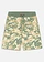 Pantaloni scurţi sport din bumbac organic 100%, Loose Fit, culoare: camuflaj