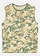 Maiou sport 100% din bumbac organic, Loose Fit, culoare: camuflaj