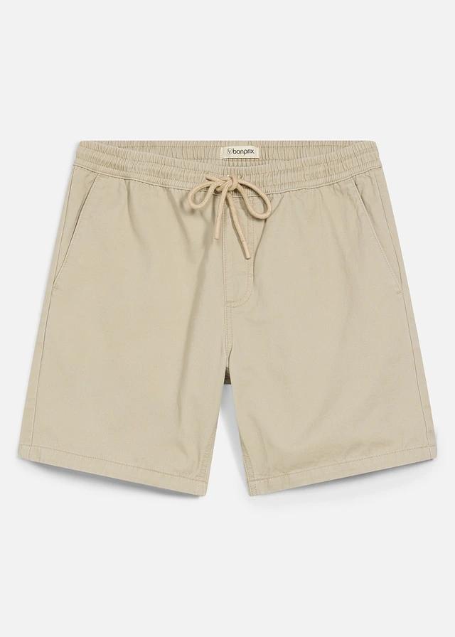 Short loose à taille élastiquée