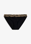 zwart met zebraprint