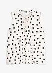 écru pois noir