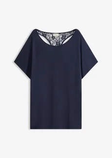 T-shirt en viscose extensible • bleu foncé • Boutique bonprix
