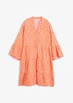 roze-feloranje met print