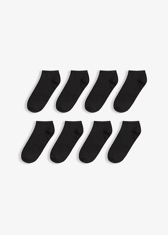 Șosete scurte cu bumbac organic (set/8 perechi)