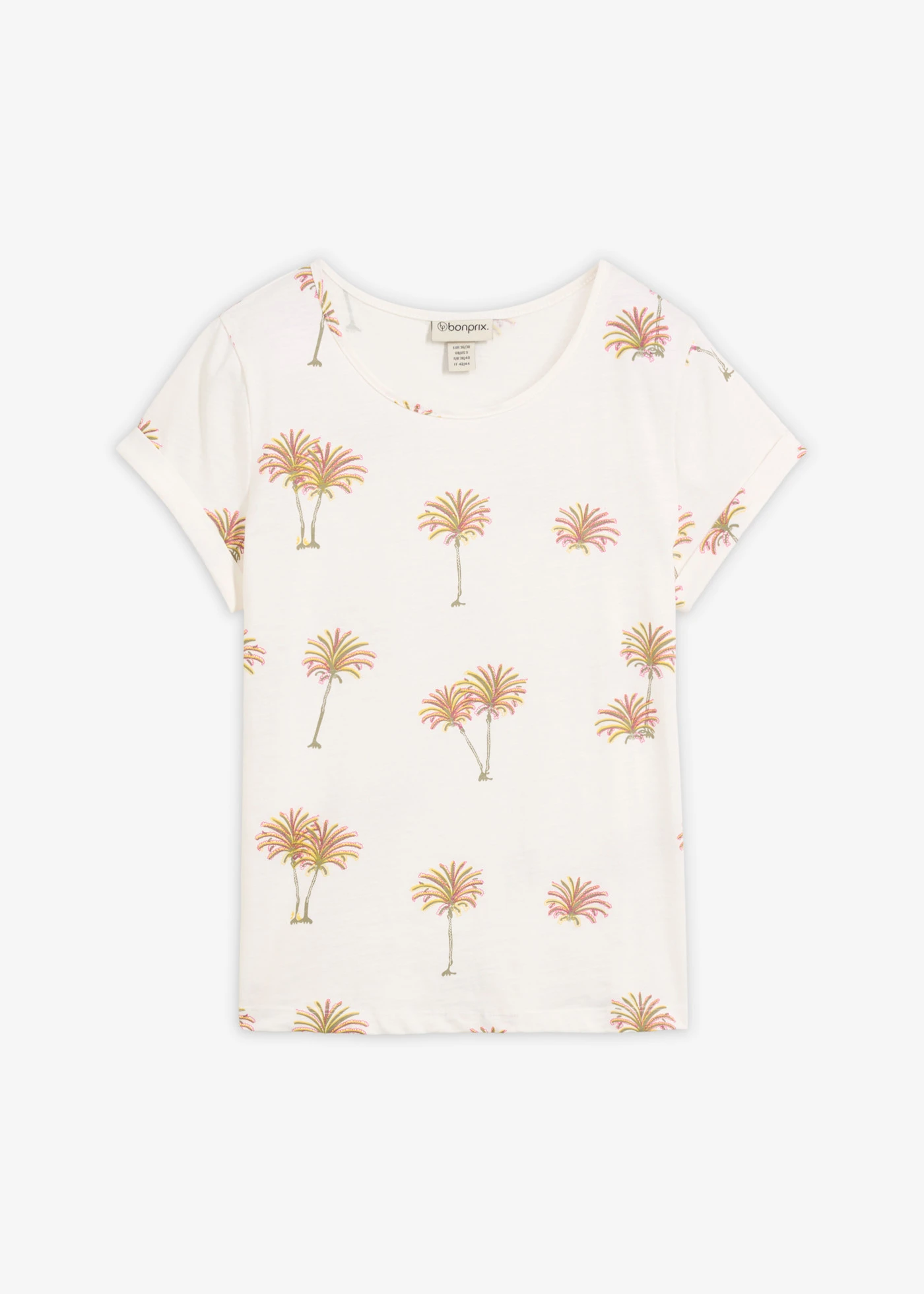 Tricou din bumbac organic 100% • ecru • magazin bonprix