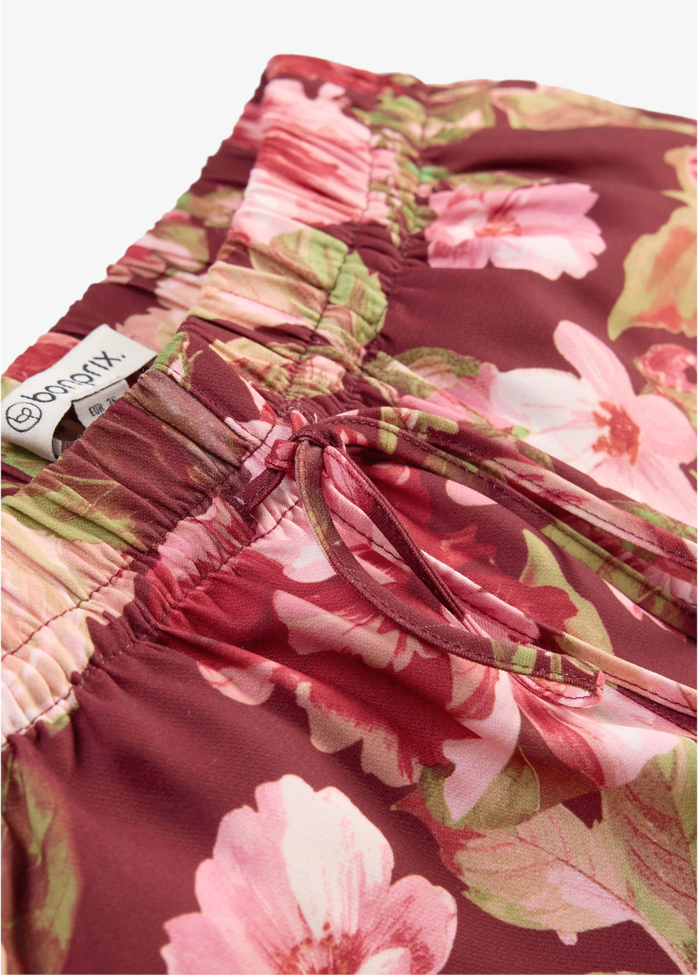 Marlene Dietrich broek • robijnrood gebloemd • bonprix online shop