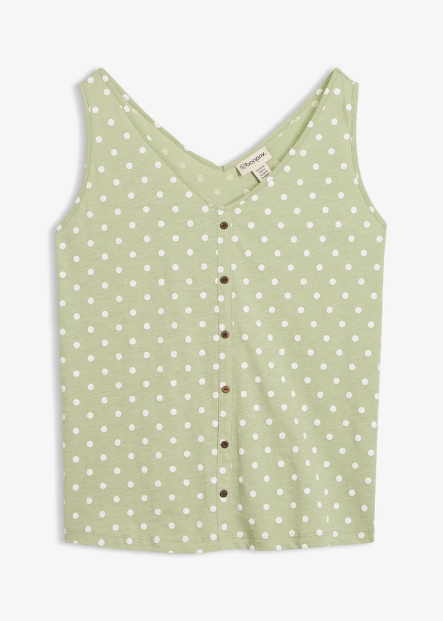 Top boutonné
