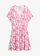 Robe fluide en jersey viscose, Couleur: rose/rose fuchsia/blanc/orange vif paisley