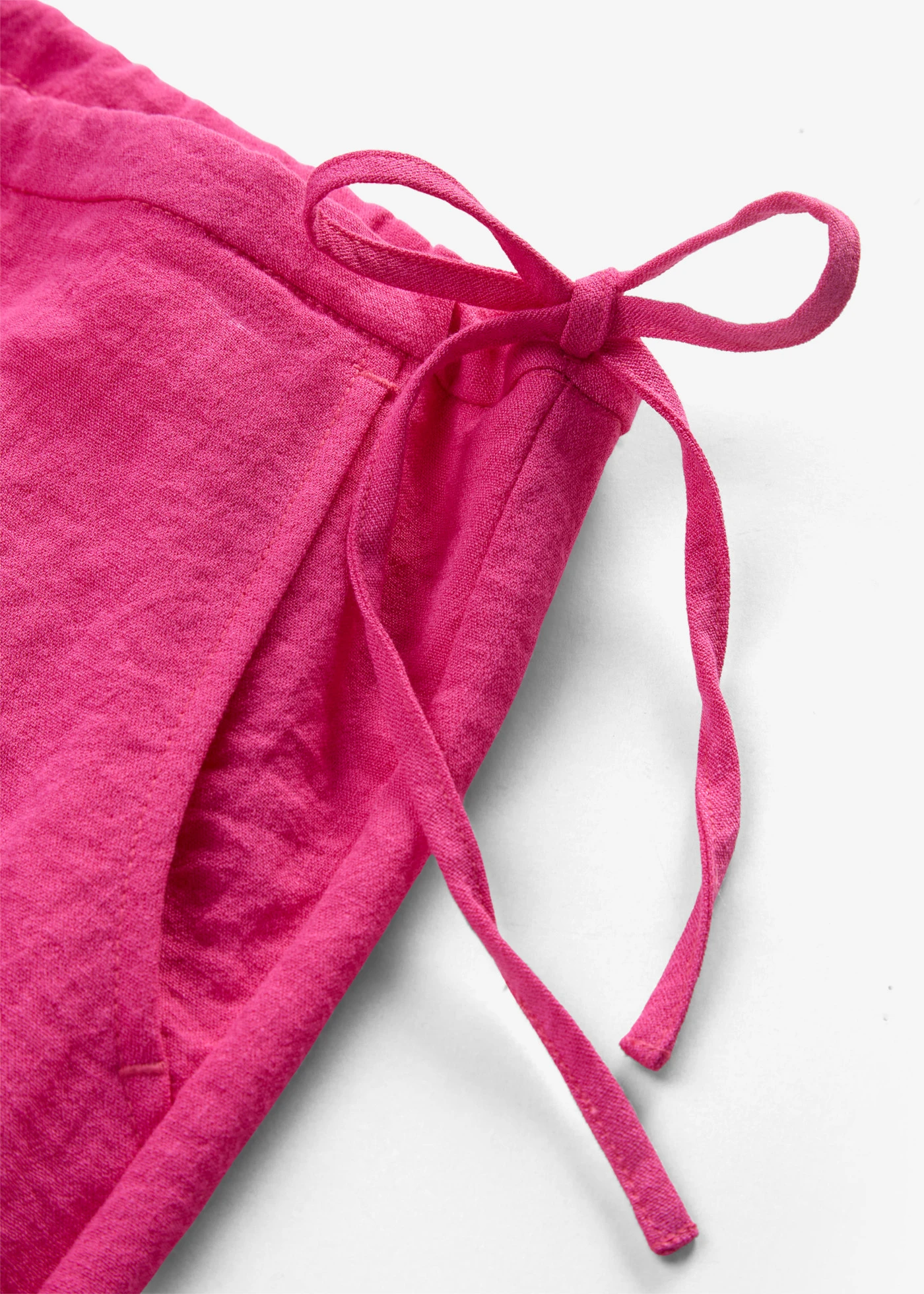 Pantalon large en viscose mélangée • fuchsia • Boutique bonprix