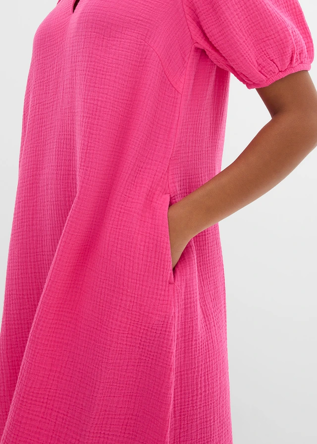 Korte jurk van mousseline • pinklady • product-page.page-title-suffix