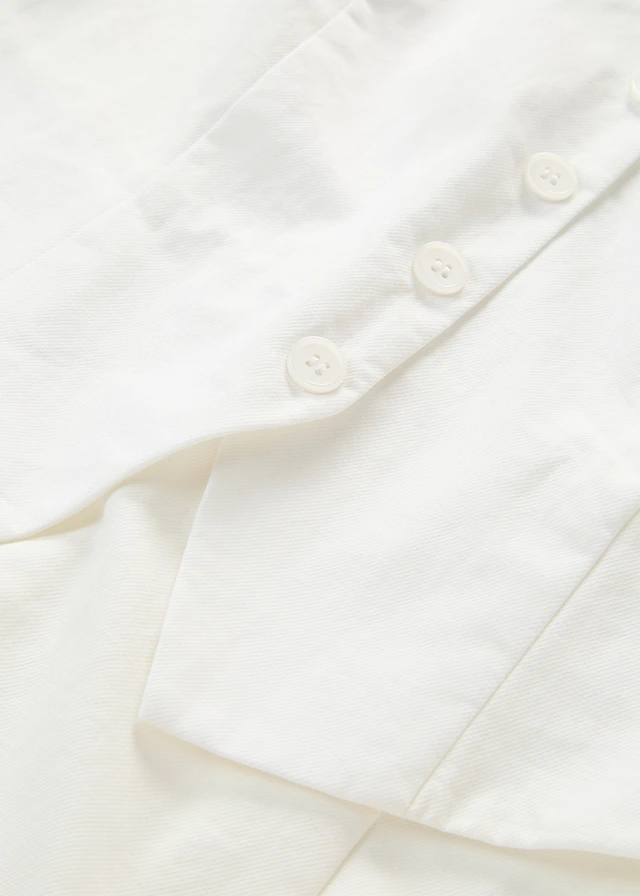 Robe fourreau sans manches effet blazer • ecru • product-page.page-title-suffix