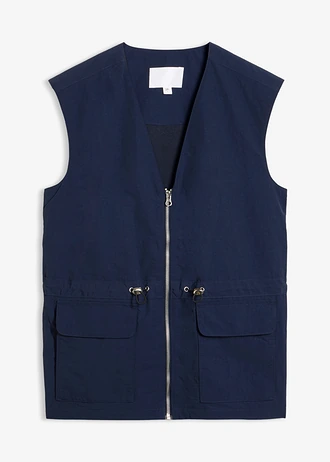 Gilet sans manches, Couleur: bleu foncé