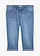Jean droit taille mi-haute, cropped, Couleur: bleu clair denim used