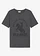Tricou din bumbac organic 100%, culoare: gri închis