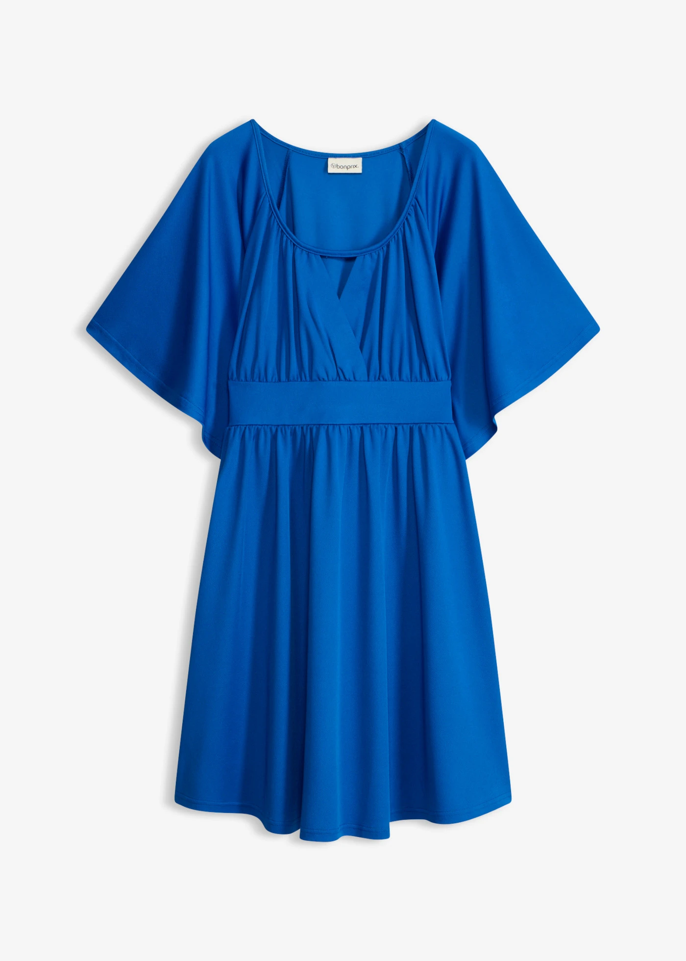 Rochie mini cu decolteu adânc • albastru arctic • magazin bonprix