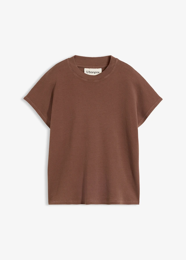 Tricou din bumbac organic 100% • maro • magazin bonprix