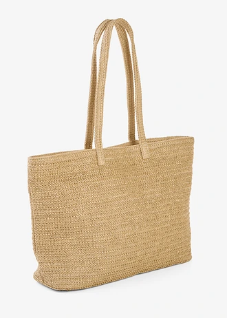 Torba typu shopper w optyce plecionki