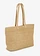 Cabas aspect paille, Couleur: sable clair