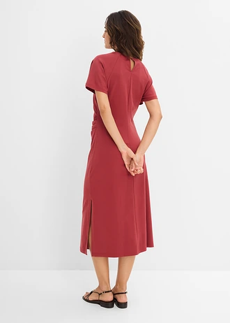 Robe en jersey coton, Couleur: rouge désert