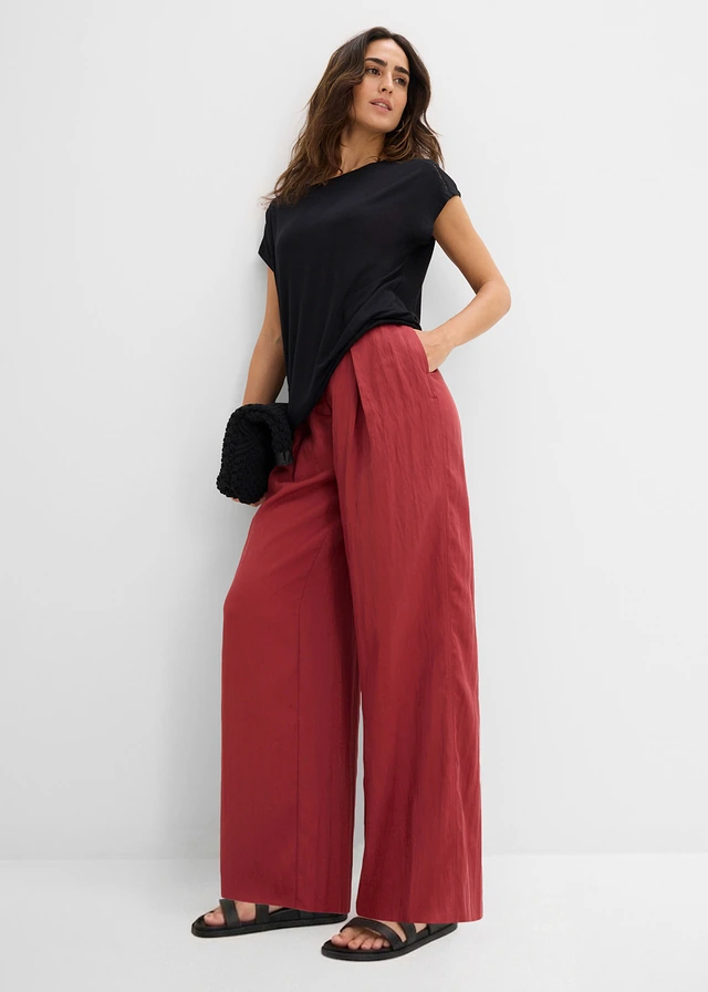 Pantalon estival à pinces
