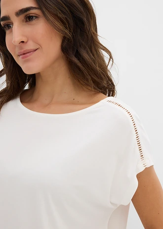 T-shirt • biel wełny • sklep bonprix