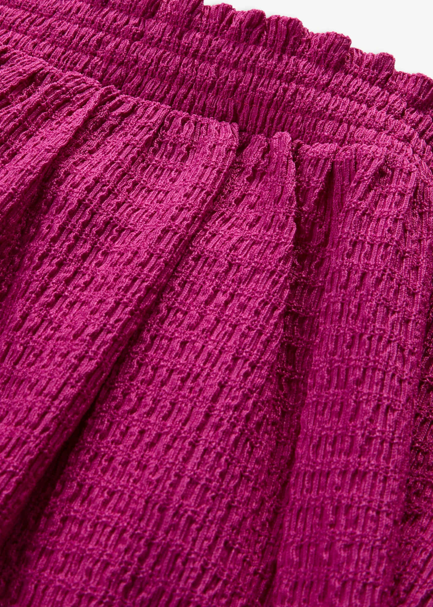 Robe en jersey crêpe texturé • rose/fuchsia • Boutique bonprix