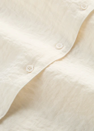 Oversized blouse van een viscosemix • wolwit • bonprix online shop