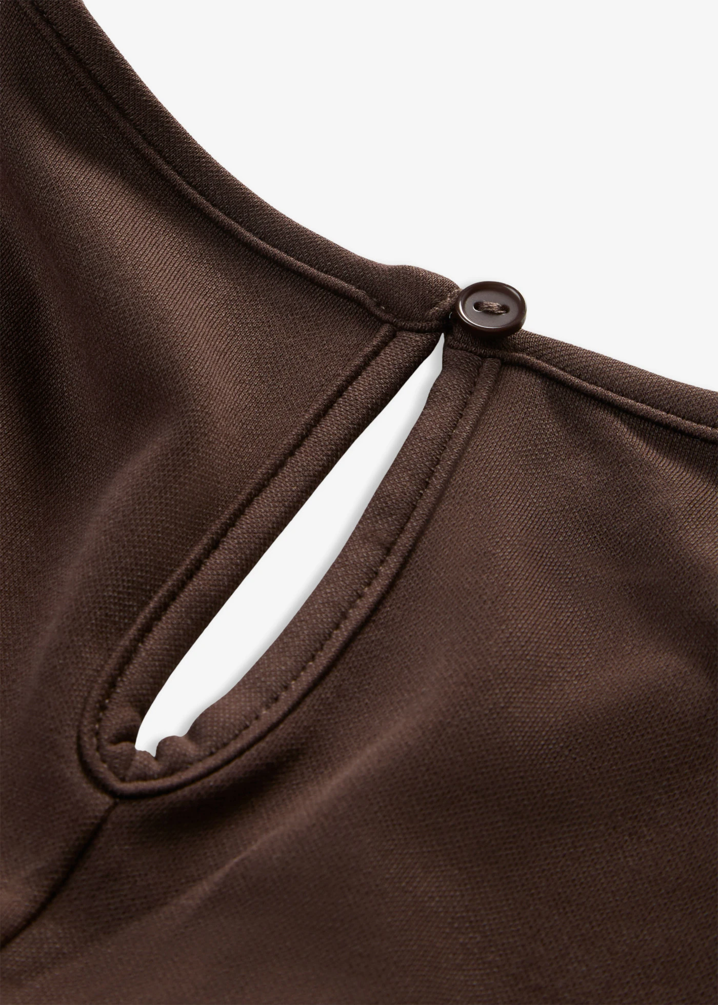 Shirt van viscose piqué • donkerbruin • bonprix online shop