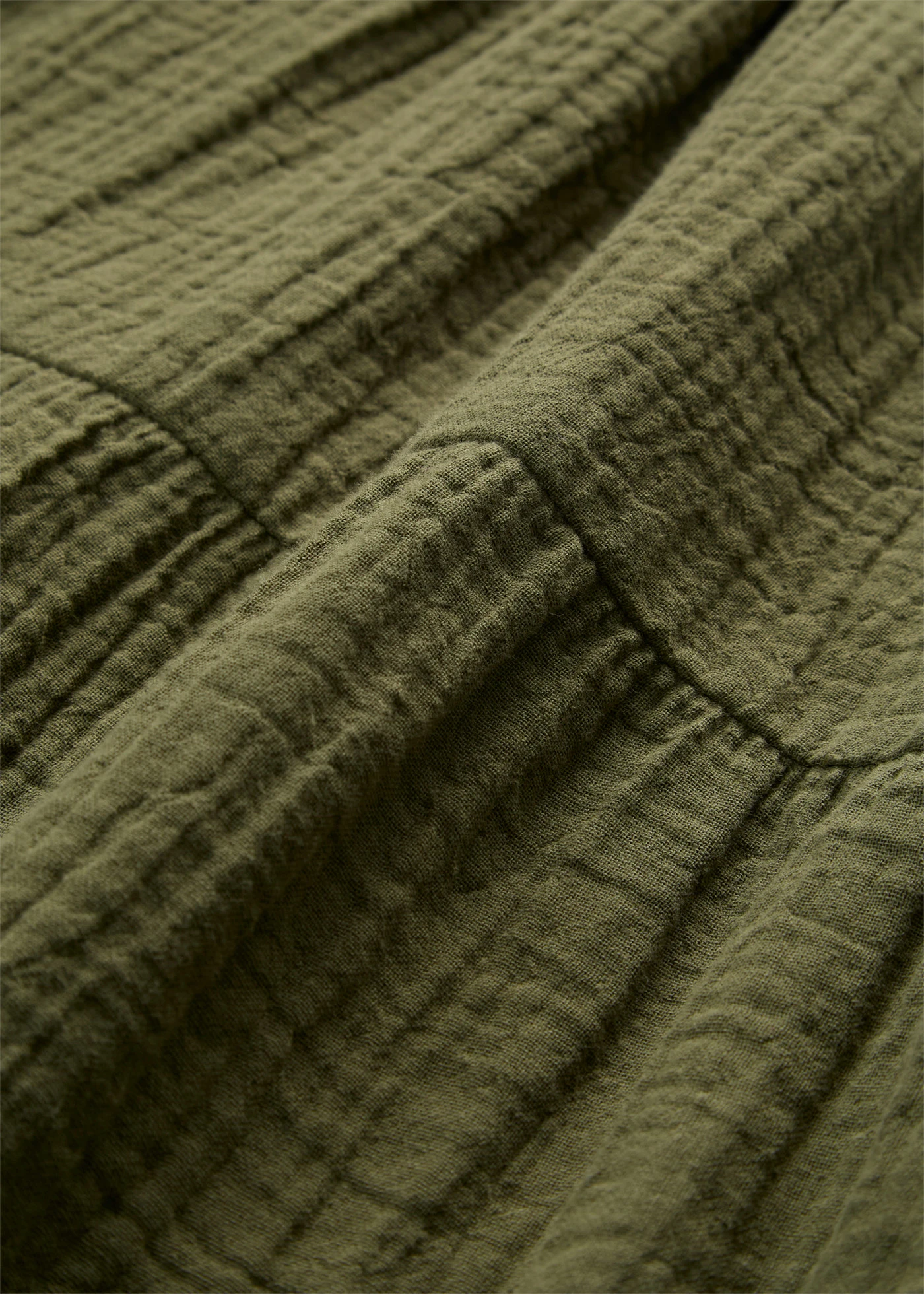 Muszlin ruha tiszta pamutból • sötét olivazöld • bonprix áruház