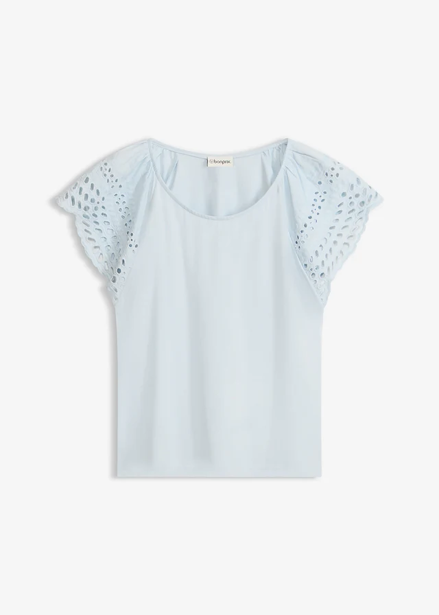 Shirt in een katoenmix