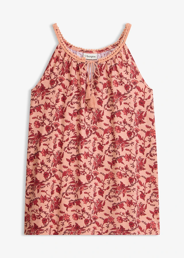Spaghetti top van viscose