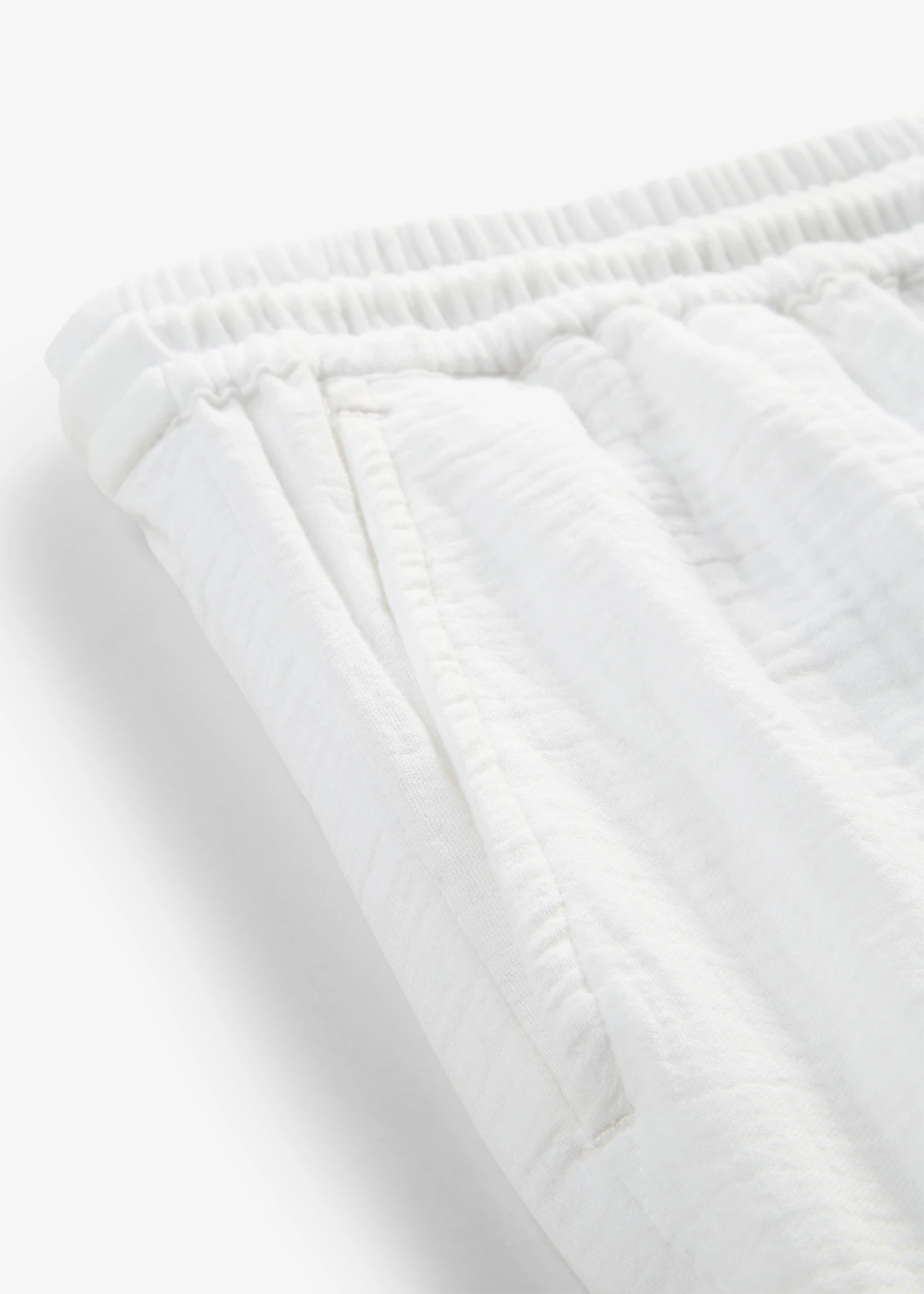 Bermuda van luchtige mousseline • wit • bonprix online shop