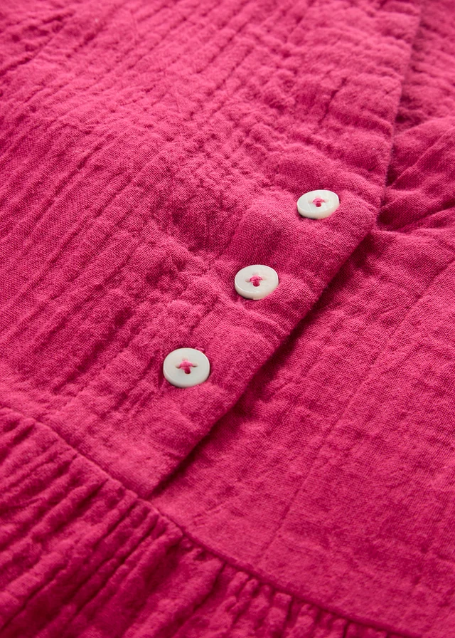 Robe légère en gaze de coton • prune • product-page.page-title-suffix