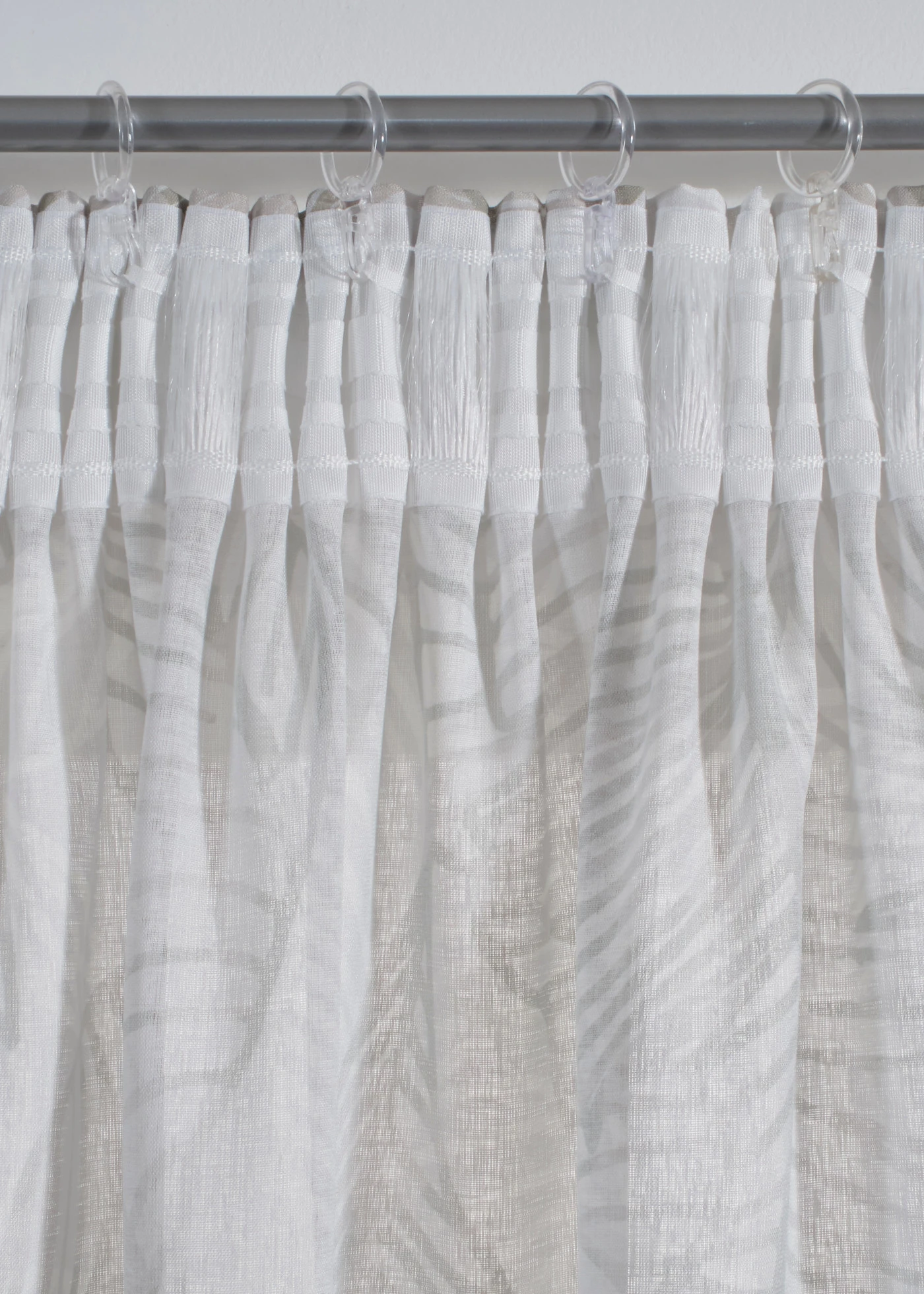 Rideau à imprimé végétal (1 pce) • beige vert • Boutique bonprix