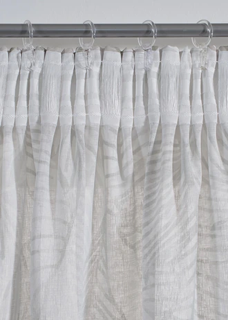 Rideau à imprimé végétal (1 pce) • beige vert • Boutique bonprix