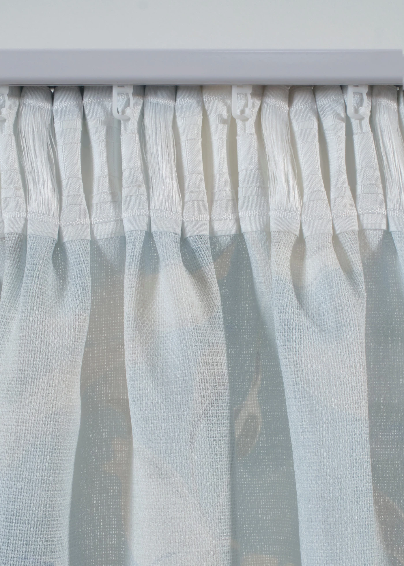 Rideau texturé (1 pce) • bleu clair-crème-vert clair • Boutique bonprix