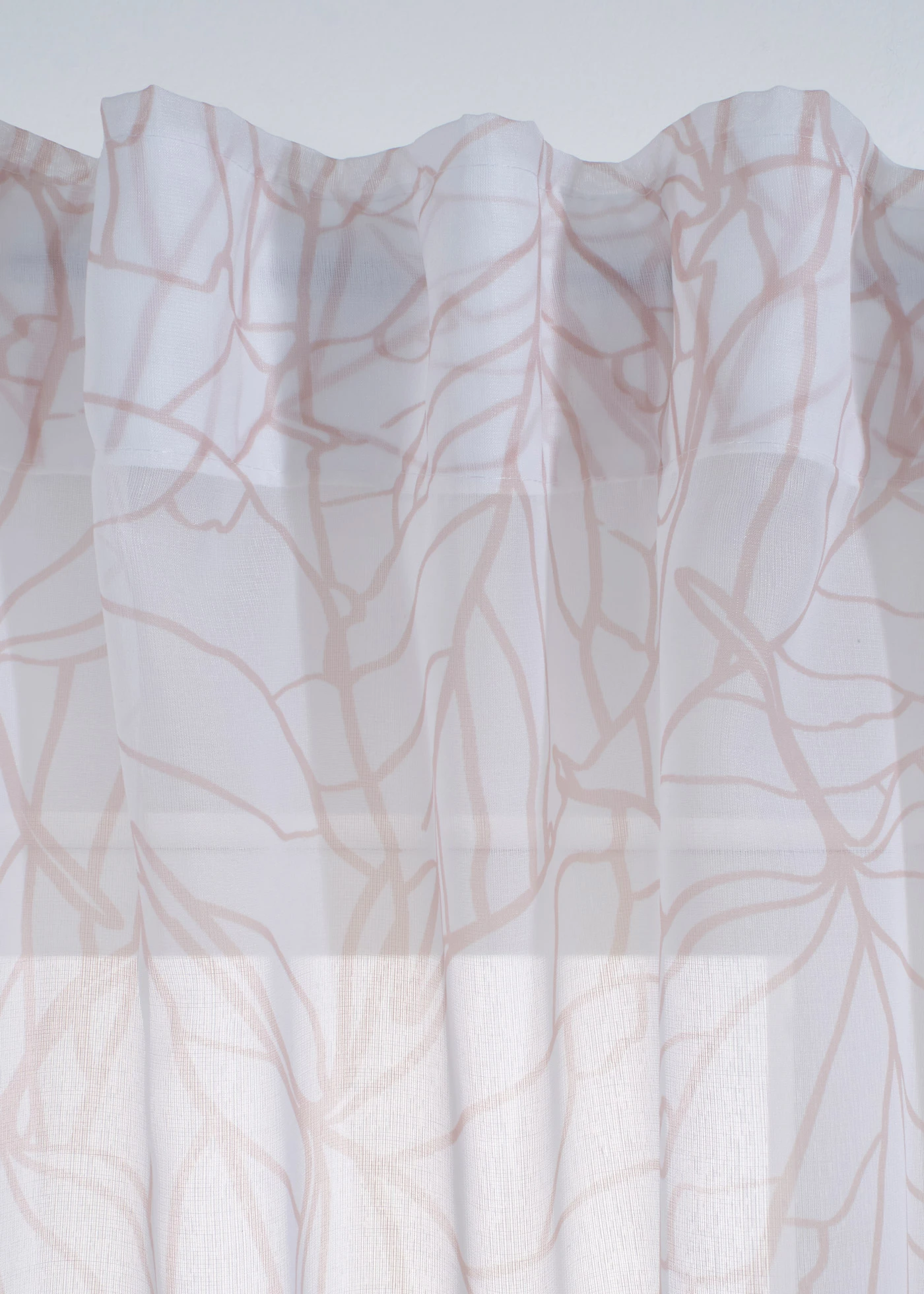 Gordijn met print (1 stuk) • beige-wit met print • bonprix online shop