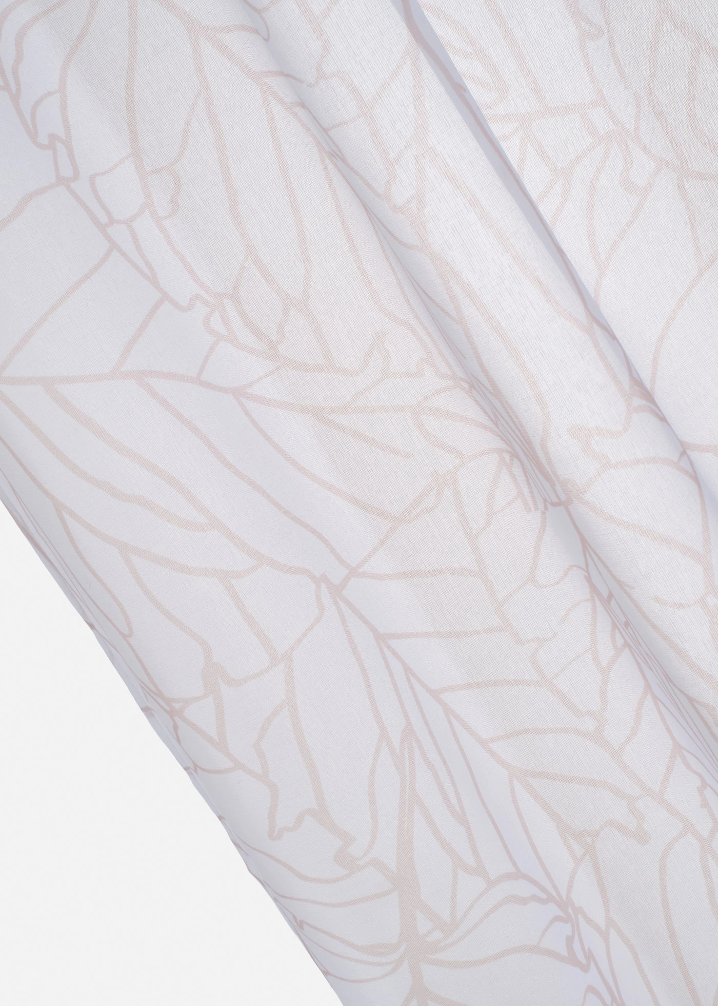 Gordijn met print (1 stuk) • beige-wit met print • bonprix online shop