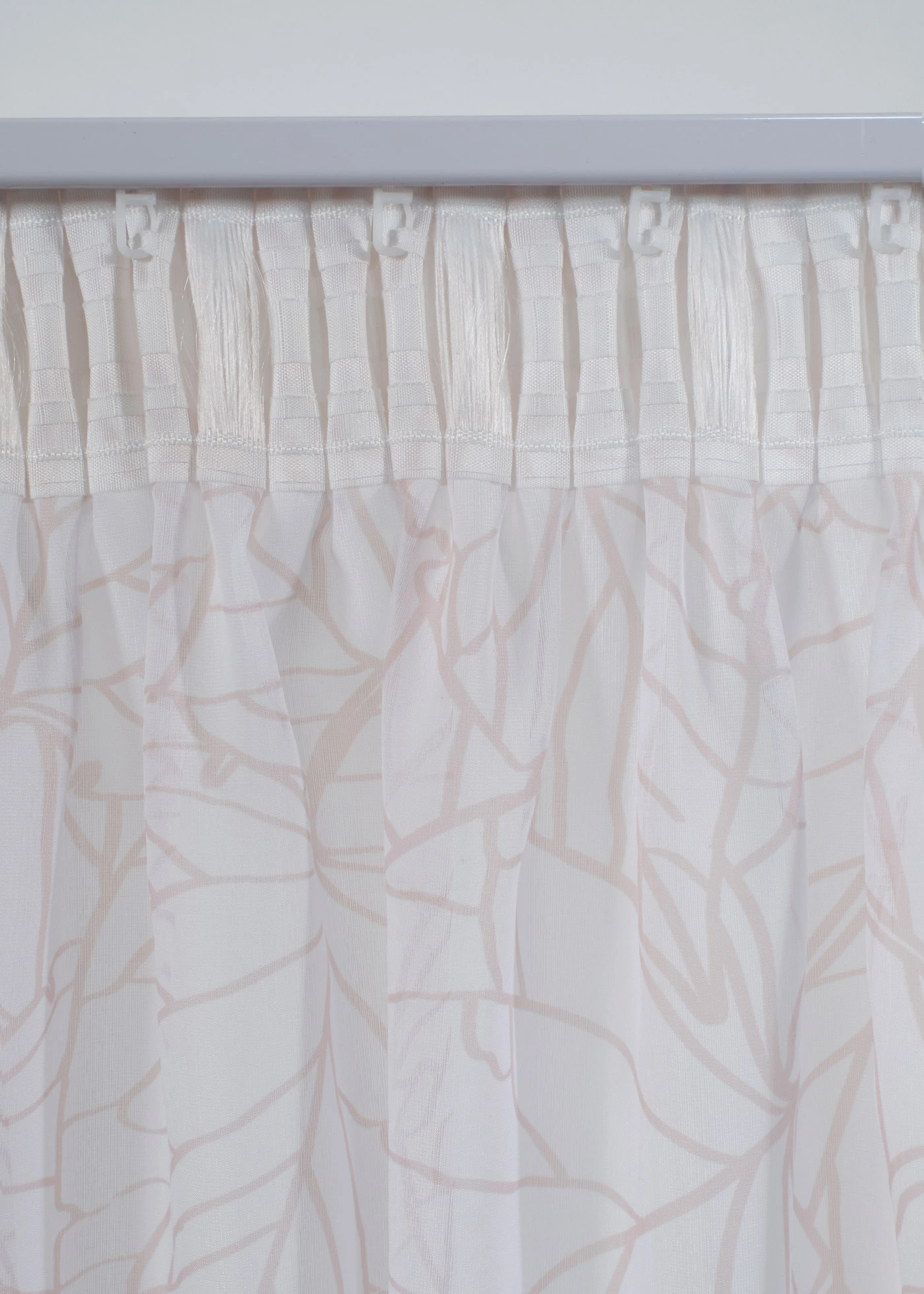 Gordijn met print (1 stuk) • beige-wit met print • bonprix online shop