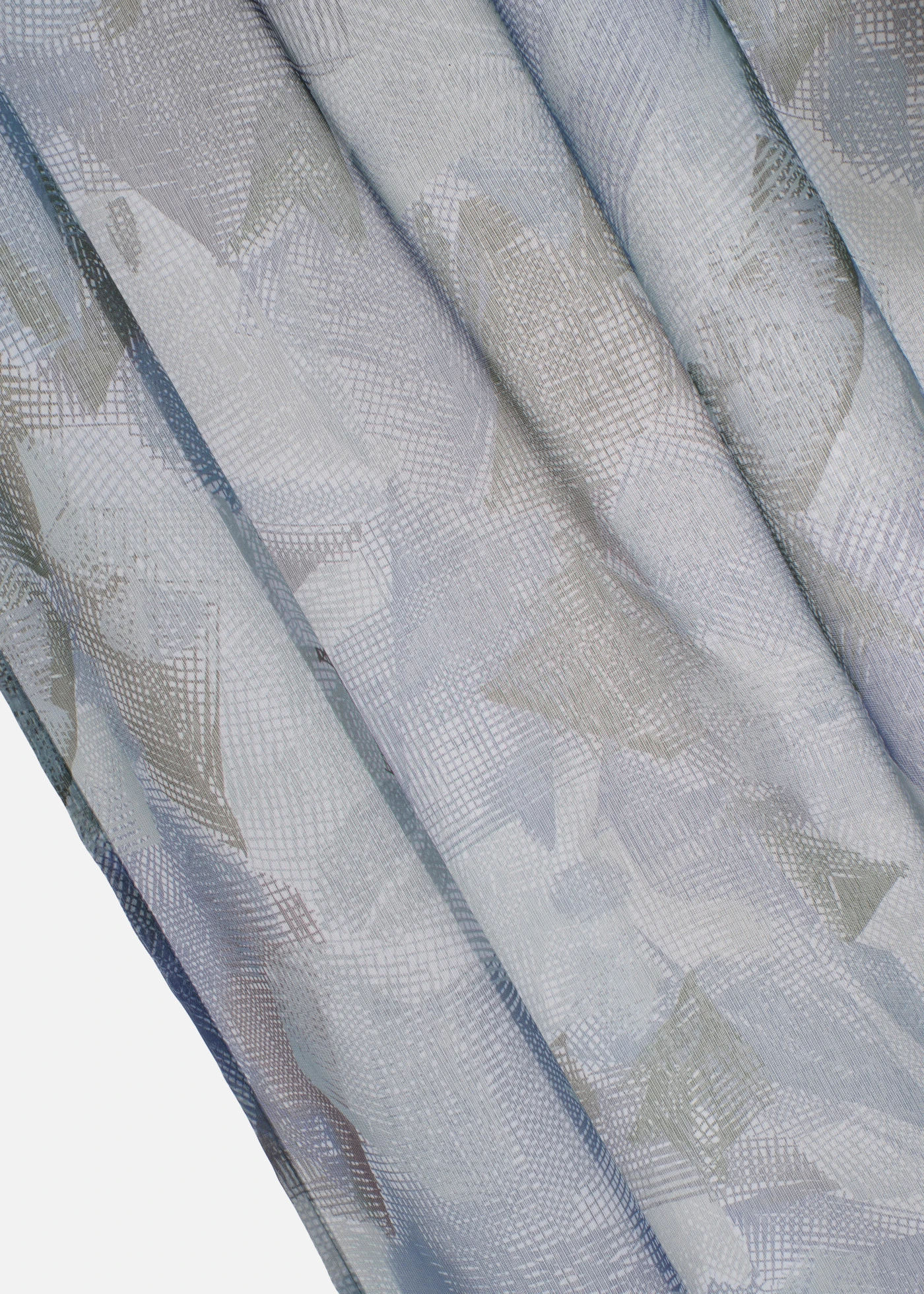 Gordijn met print (1 stuk) • blauw/groen • bonprix online shop