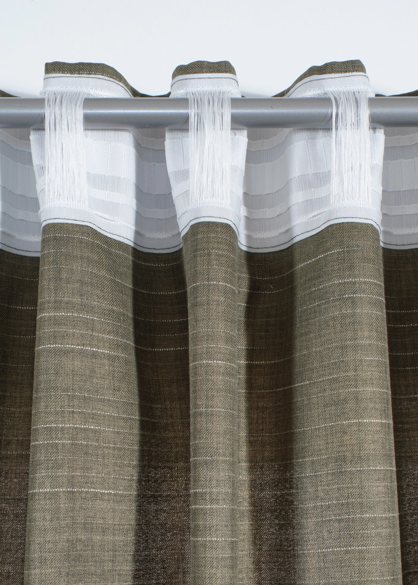 Jacquard gordijn (1 stuk) • groen • bonprix online shop