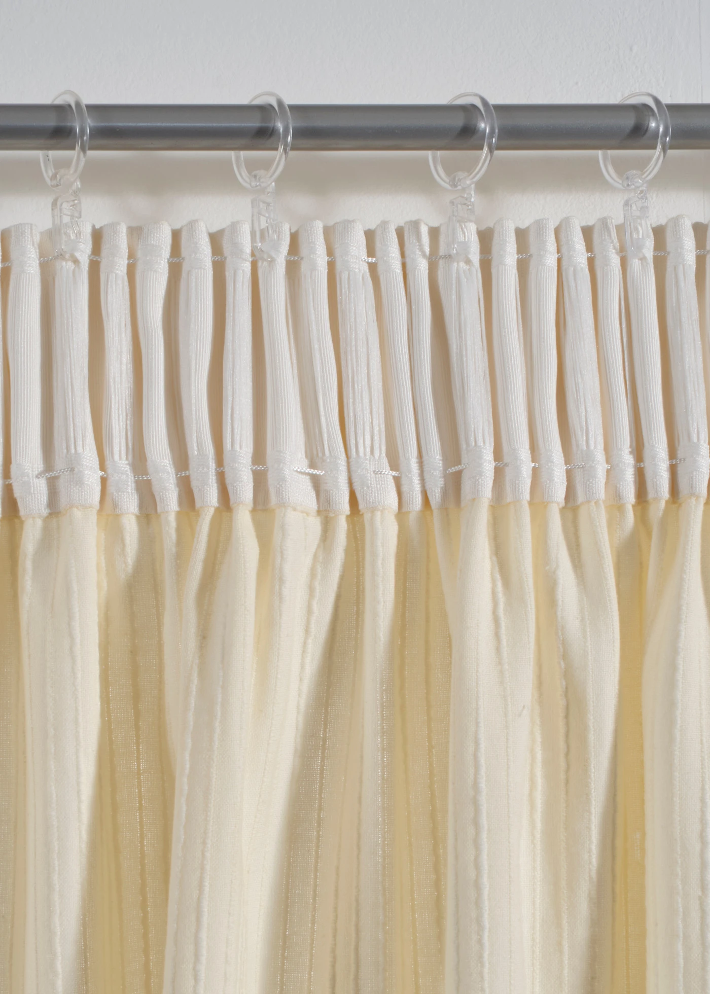 Rideau en coton (1 pce) • crème • Boutique bonprix