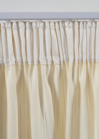 Rideau en coton (1 pce) • crème • Boutique bonprix