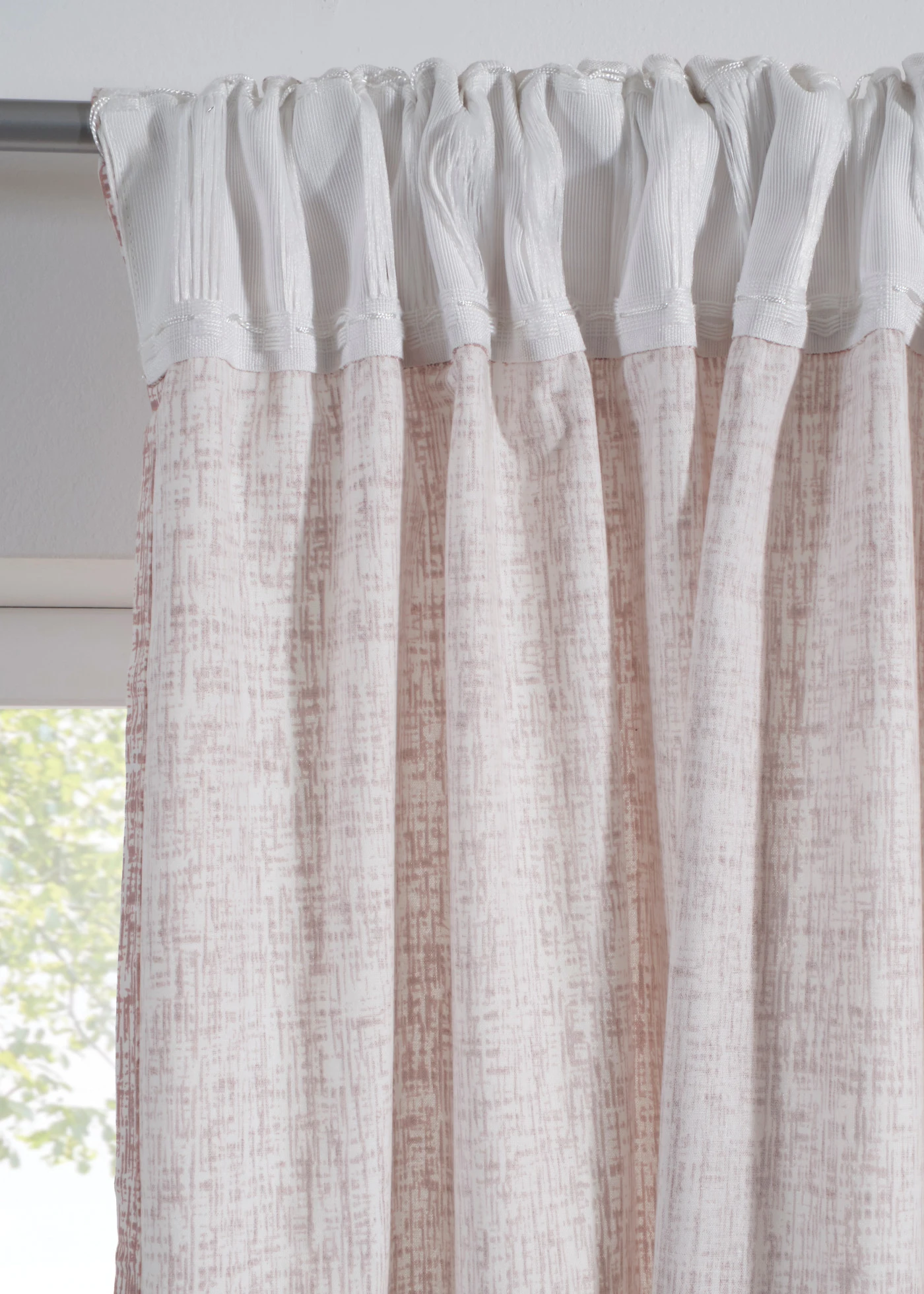 Gordijn van biologisch katoen (1 stuk) • beige • bonprix online shop