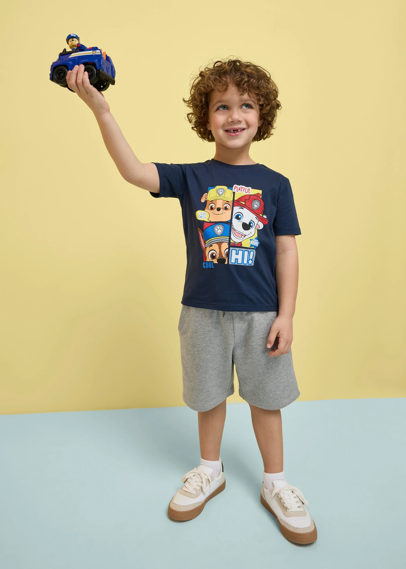 Tričko Paw Patrol z čistej bavlny • tmavomodrá potlačená • obchod bonprix