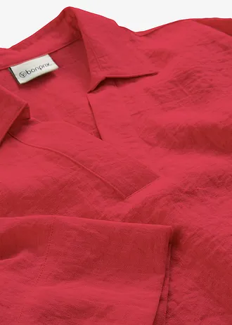 Tuniek van zachte viscose-mix • kersenrood • bonprix online shop