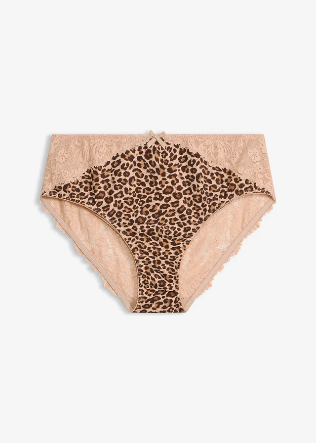 Maxislip met luipaardprint