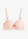 Soutien-gorge à coques, Couleur: rose clair