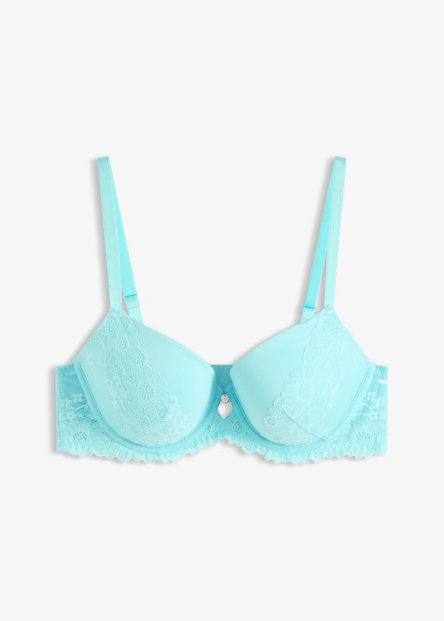 Soutien-gorge à coques avec dentelle