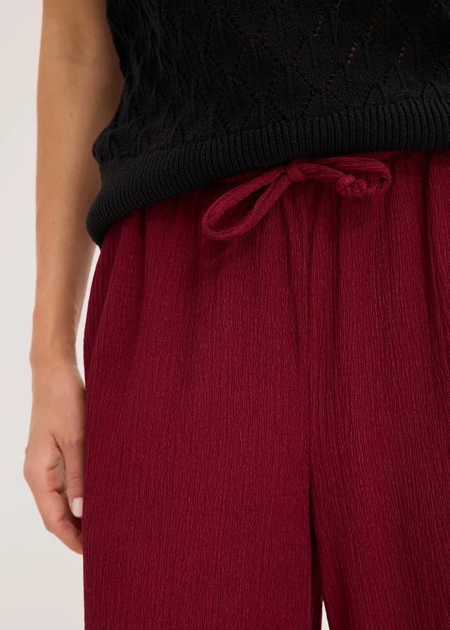 Pantaloni din jerse • roșu arțar • magazin bonprix